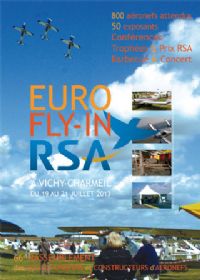 Euro Fly-in RSA. Du 19 au 21 juillet 2013 à Saint-Rémy-en-Rollat. Allier. 